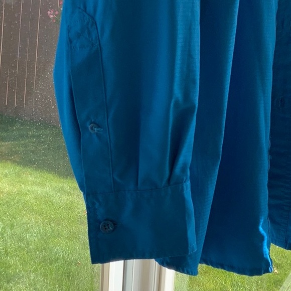 REEL LEGENDS BLUE FISHING SHIRT M - Picture 3 of 7